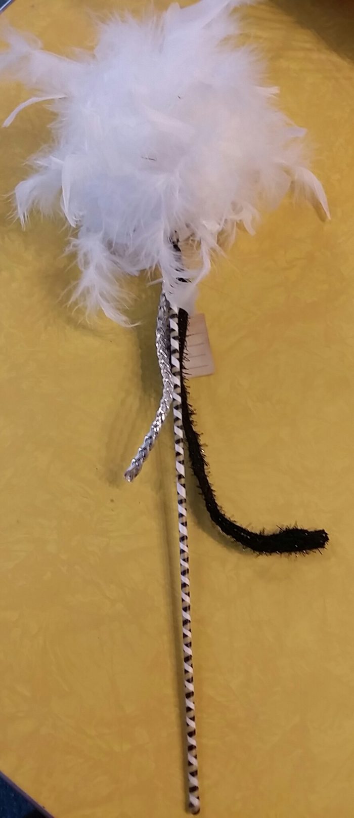 White Puff on a Stick