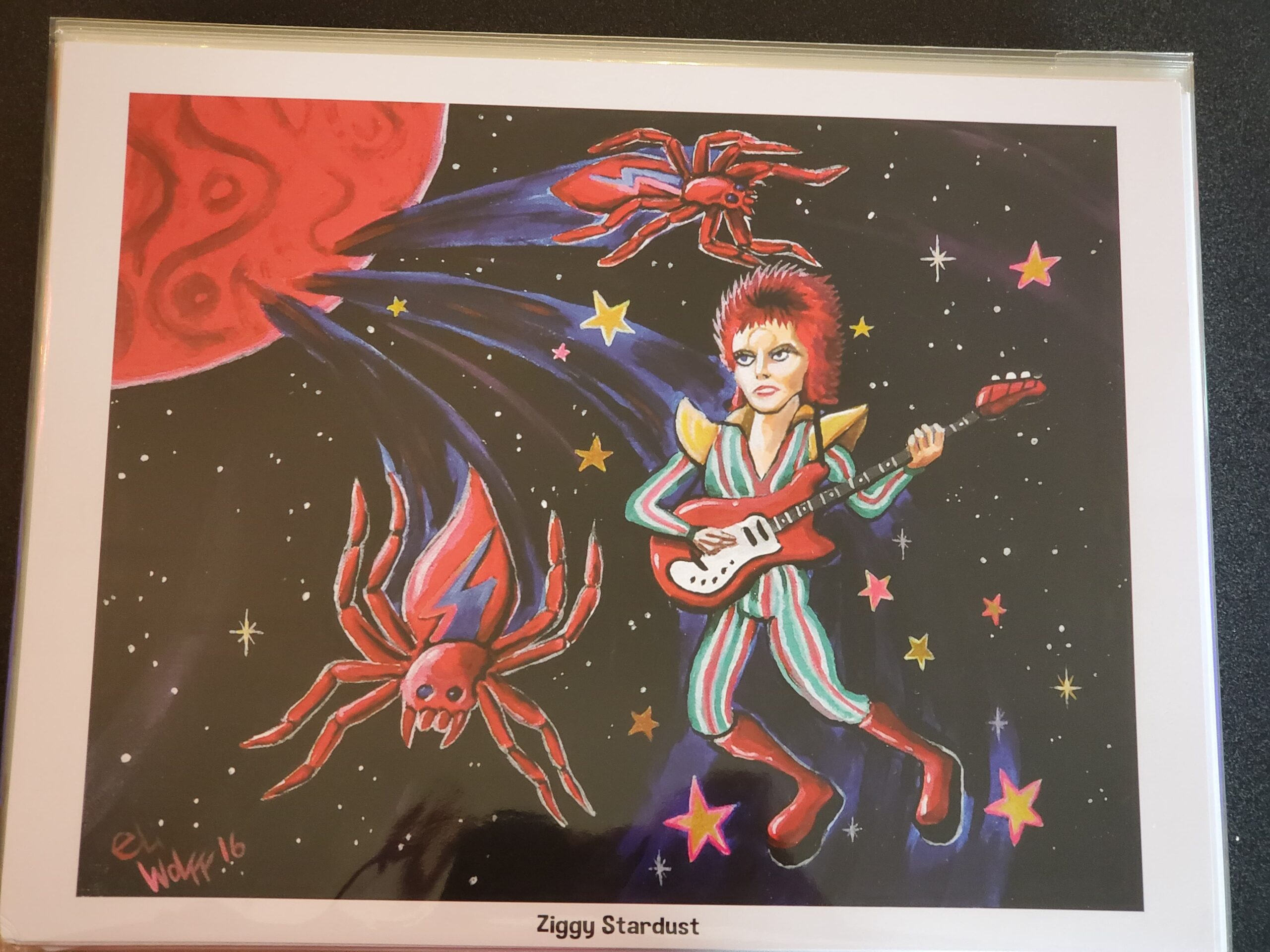 Ziggy Stardust Art Print