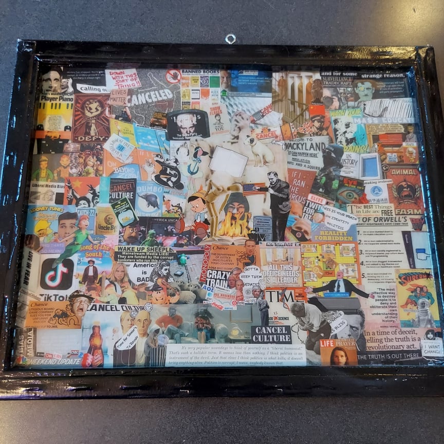 History Being Erased Art